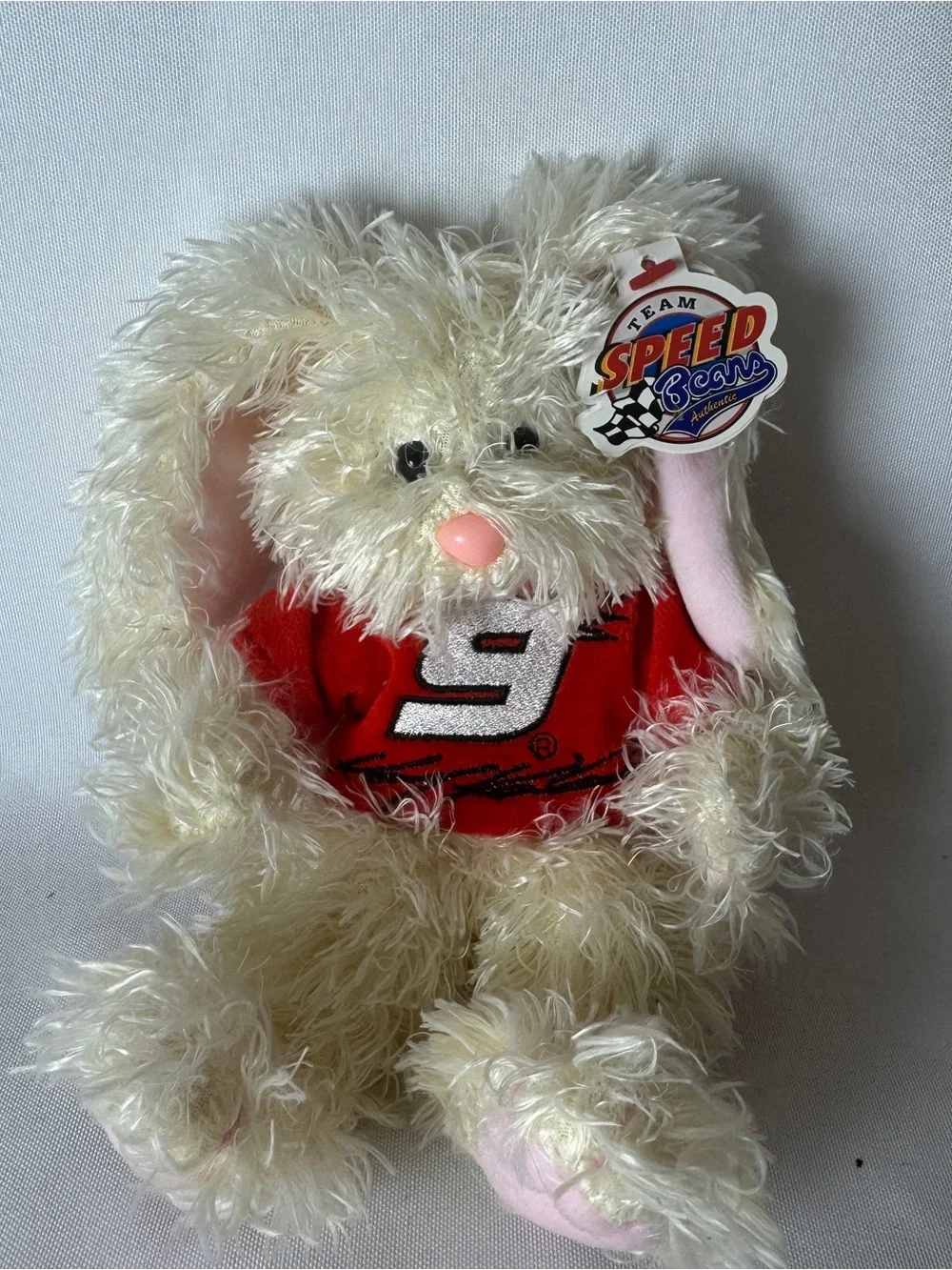 Nascar Racing Collectible Plush Stuffed Rabbit Kasey Kahne #9 New With Tags